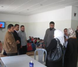 بالصور: المنتدى الاخصائى الاجتماعى والنفسى بغزة ينظم زيارة ميدانية لمعهد الامل للايتام