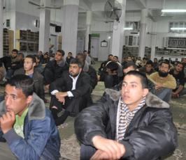 بالصور: حركة الجهاد تنظم ندوة حول الاسرى «  برفح » 