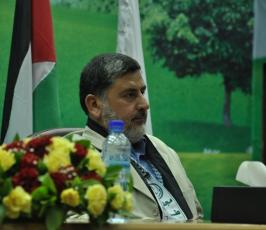 بالصور: الرابطة الإسلامية تنظم ندوة ثقافية أوفياء  للأسرى بقاعة المؤتمرات بالجامعة الإسلامية