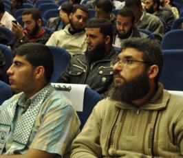 بالصور: الرابطة الإسلامية تنظم ندوة ثقافية أوفياء  للأسرى بقاعة المؤتمرات بالجامعة الإسلامية