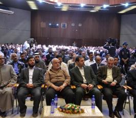 بالصور: إحتفال مركزى للعمال بيومهم العالمى بمركز رشاد الشوا بغزة