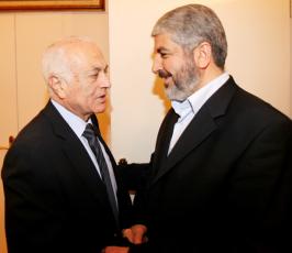 بالصور: « فلسطين اليوم » تتجول في جلسة حوار المصالحة بالقاهرة
