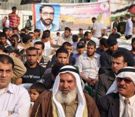 بالصور: مهرجان حاشد  نظمته حركة الجهاد بالذكرى 63 للنكبة بالوسطي