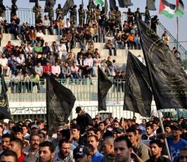 بالصور: مهرجان حاشد  نظمته حركة الجهاد بالذكرى 63 للنكبة بالوسطي