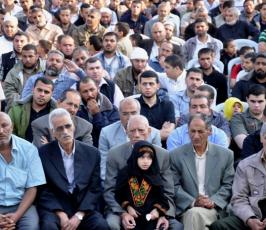 بالصور: مهرجان حاشد  نظمته حركة الجهاد بالذكرى 63 للنكبة بالوسطي