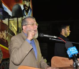 بالصور :مهرجان الشهيد القائد بـ« سرايا القدس » عوض القيق " برفح