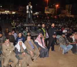 بالصور :مهرجان الشهيد القائد بـ« سرايا القدس » عوض القيق " برفح