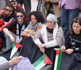 بالصور: إحتفال بساحة الجندى المجهول بالذكرى 63 للنكبة