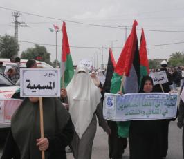بالصور : مسيرات جماهية حاشدة في ذكرى النكبة بقطاع غزة