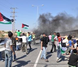بالصور: عدسة فلسطين اليوم شهدت الإشتباكات على معبر بيت حانون
