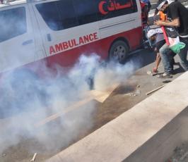 بالصور: عدسة فلسطين اليوم شهدت الإشتباكات على معبر بيت حانون