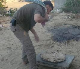 بالصور : فتة « العجر  » من الأكلات الشعبية الفلسطينية 