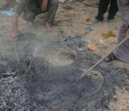 بالصور : فتة « العجر  » من الأكلات الشعبية الفلسطينية 