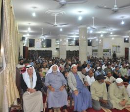 بالصور: لجنة الإعمار بحركة الجهاد تفتتح مسجد شهداء دير البلح