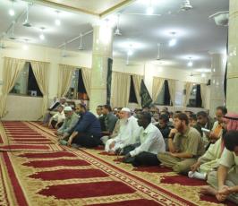 بالصور: لجنة الإعمار بحركة الجهاد تفتتح مسجد شهداء دير البلح