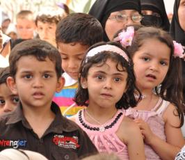 بالصور: روضة الهدي الإسلامية تخرج الفوج الثامن بمدينة غزة