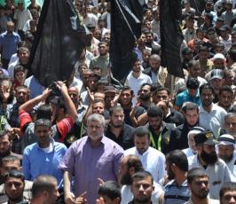 بالصور : مسيرة لحركة الجهاد الإسلامي في ذكرى احتلال مدينة القدس