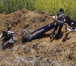 بالصور: شهداء وجرحى بإشتباكات بمجدل شمس بمسيرات العودة