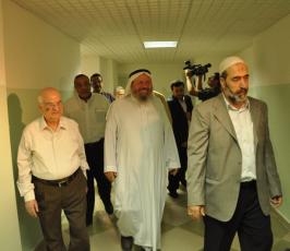 بالصور:: حركة الجهاد تفتتح مستشفى جنين الخيري بحي الشجاعية