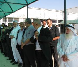 وفد من جماعة الإخوان المسلمين يصل غزة للتعزية بوفاة المجاهد محمد شمعة