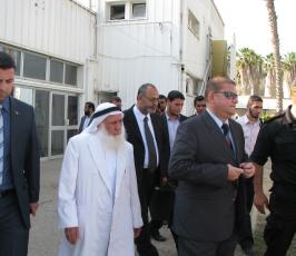 وفد من جماعة الإخوان المسلمين يصل غزة للتعزية بوفاة المجاهد محمد شمعة