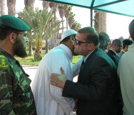 وفد من جماعة الإخوان المسلمين يصل غزة للتعزية بوفاة المجاهد محمد شمعة