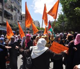 بالصور: المبادرة الوطنية بمسيرات بغزة دعماً للمصالحة