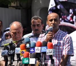 بالصور: الغزيون يحيون ذكرى يوم اللاجئ الفلسطينى