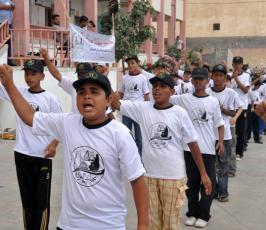 بالصور: مقتطفات من مخيمات العودة التابعة للجهاد اللإسلامى بالوسطى