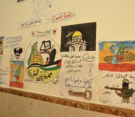 بالصور:وفد قيادى من الجهاد الاسلامى يتفقد احوال واطفال مخيمات العودة التى تنظمها الحركة فى إقليم غرب غزة