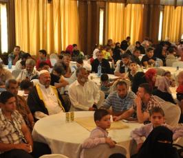 بالصور: حفل للهيئة الخيرية لإغاثة الشعب الفلسطينى لتوزع كفالات لأيتام غزة