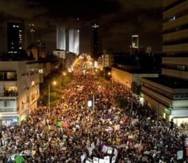 بالصور : ثورة الجياع في الشارع الإسرائيلي قد تطيح بحكومة نتنياهو