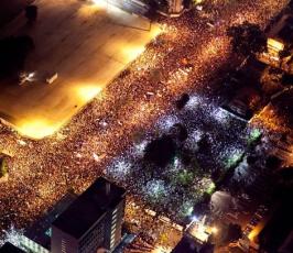 بالصور : ثورة الجياع في الشارع الإسرائيلي قد تطيح بحكومة نتنياهو