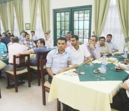 بالصور : تكريم الصحفيين على مؤدبة إفطار يقيمها المكتب الإعلامي للصليب الأحمر بغزة