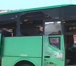 شاهد بالصور: العملية البطولية على الحافلة الصهيونية بإيلات