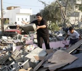 بالصور.. أثار العدوان الصهيوني على قطاع غزة
