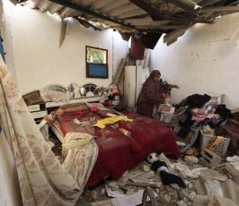 بالصور.. أثار العدوان الصهيوني على قطاع غزة