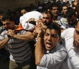 بالصور: سرايا القدس تشييع جثمان الشهيد الأسمر بمدينة رفح