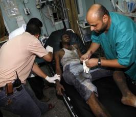 بالصور: شهداء وجرحى بالعدوان الصهيونى على غزة ومنطقة الأنفاق بمدينة رفح