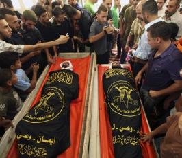 بالصور: بيوم القدس العالمي سراياالقدس تودع إثنين من أبنائها بالشمال