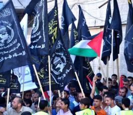 بالصور: فصائل المقاومة تخرج بمسيرة جماهيرية بيوم القدس العالمى