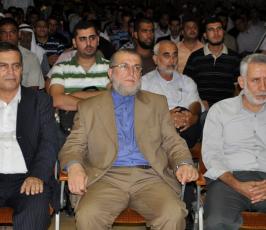 بالصور: إوبريت فنى يحاكى معاناة الأسرى بالسجون الإسرائلية نظمته مهجة القدس  التابعة للجهاد بمركز رشاد الشوا