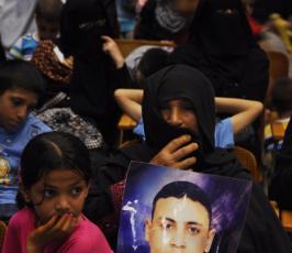 بالصور: إوبريت فنى يحاكى معاناة الأسرى بالسجون الإسرائلية نظمته مهجة القدس  التابعة للجهاد بمركز رشاد الشوا