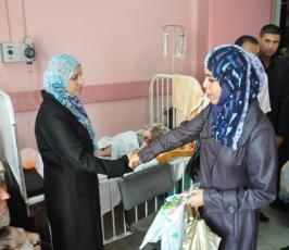 بالصور: منتدى الإخصائي الإجتماعي النفسي ينفذ حملات هيا نفرح بقطاع غزة