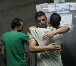 بالصور: شهيد وعدة جرحى بقصف غادر على مدينة خانيونس