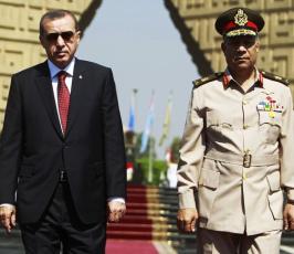 بالصور... مراسم استقبال اردوغان خلال زيارته لمصر
