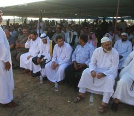 بالصور: مهرجان « العفو والتسامح » والصلح العشائرى بين أل أبو عمرة وأل مشتهى بالوسطى