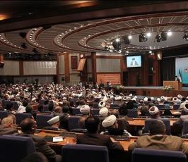 بالصور:إفتتاح المؤتمر الدولي الاول للصحوة الاسلامية بمشاركة المئات من العلماء والمفكرين من 80 بلدا بإيران