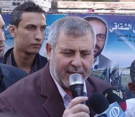 بالصور: زيارة القيادى فى حركة الجهاد خالد البطش مخيم الجليل في بعلبك