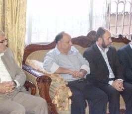 بالصور: زيارة القيادى فى حركة الجهاد خالد البطش مخيم الجليل في بعلبك